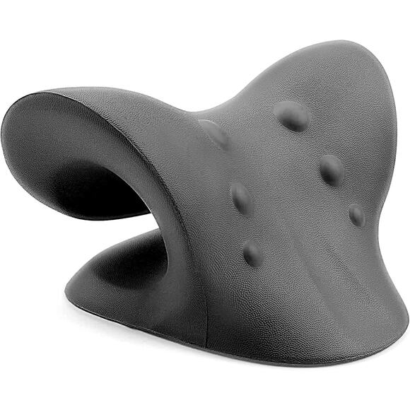 Neck & Shoulder Relaxer Cervical Traction Pillow Neck Stretcher Pain Relief - Picture 3 of 13